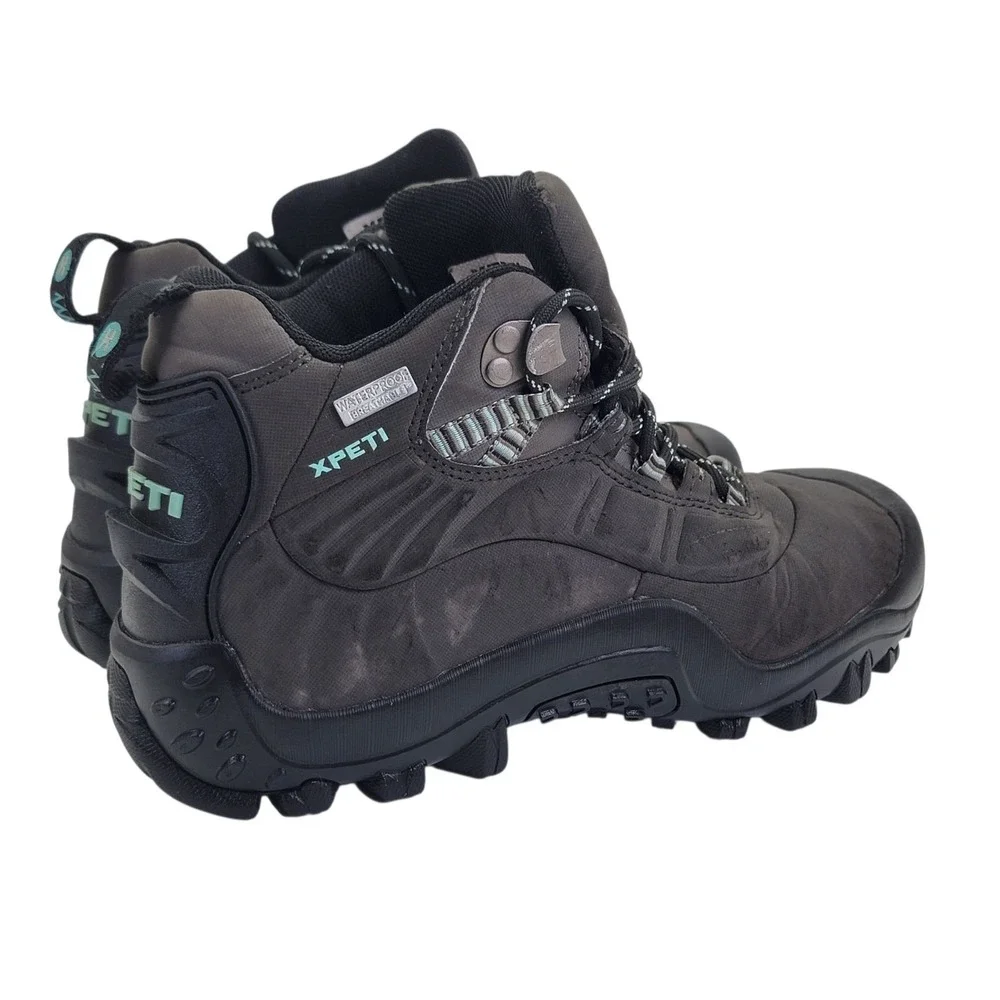 XPETI Thermator 6‎ Boots Women's Sz 8.5 High-Top Waterproof Outdoor Hiking Black